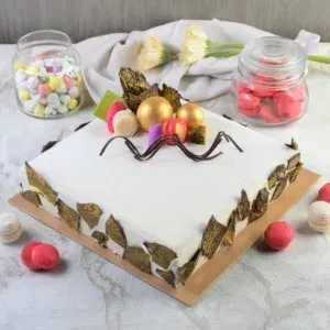 Butter Icing Covered Ribbon Cake (2kg)