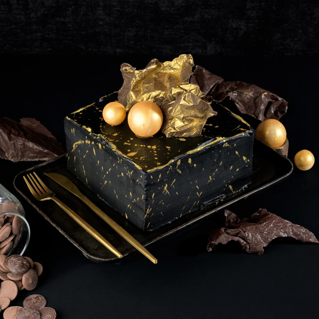 Gold Chocolate Square (1kg)