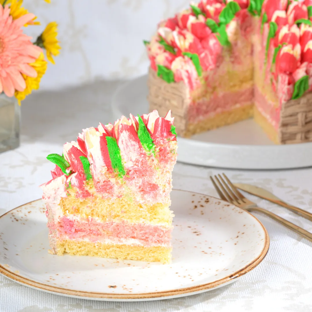 Old Fashioned Ribbon Cake (1kg) - Image 3