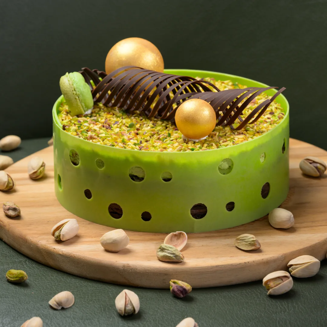 Pistachio Manjari Gateau (1kg) - Image 2