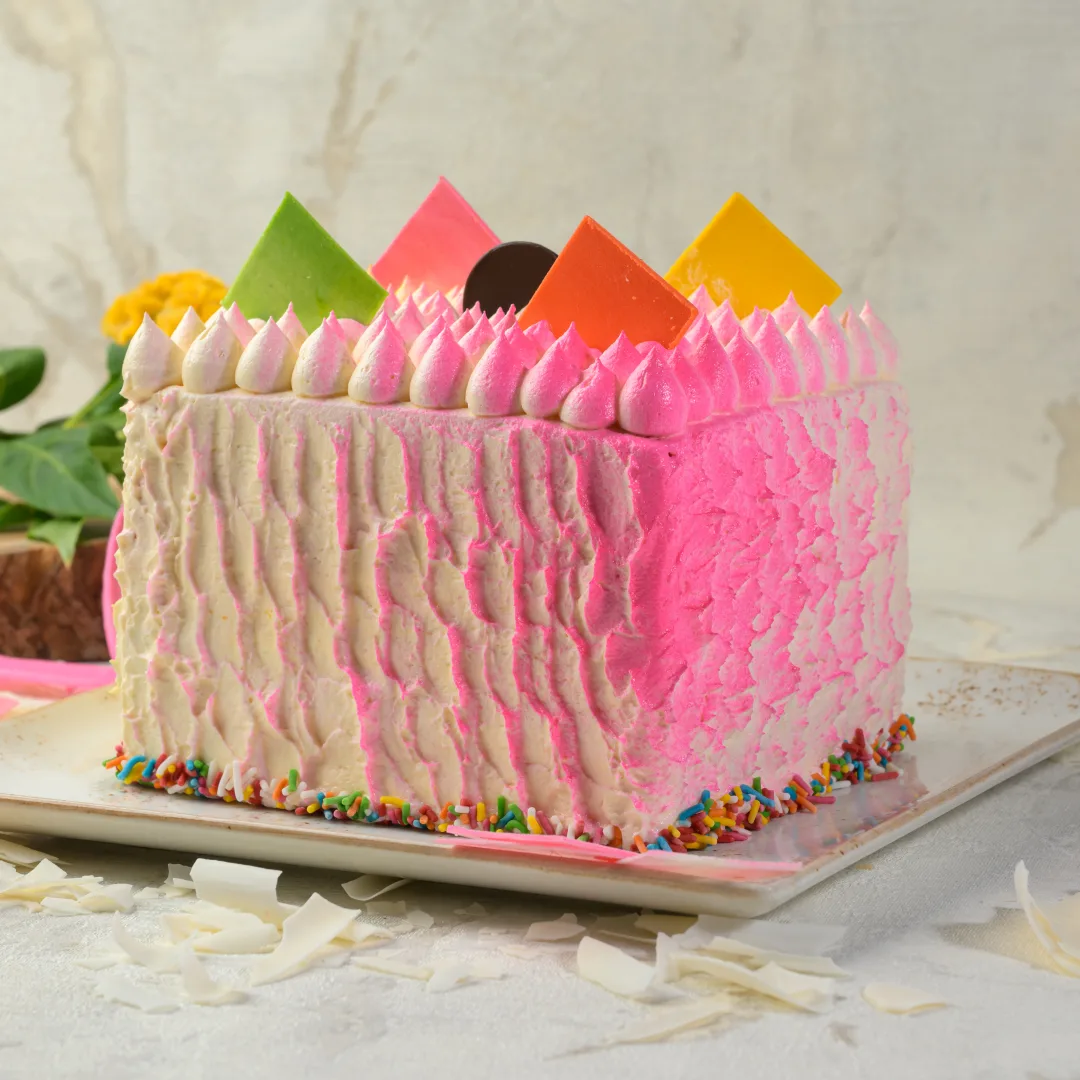 Rainbow Cake (1kg) - Image 2