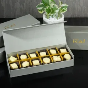 Solid White Chocolate (12 Pcs)
