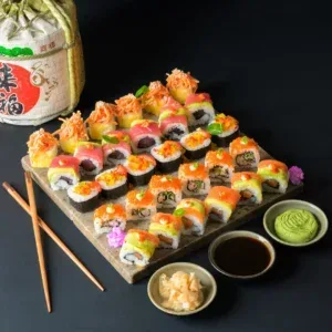 Sushi platter