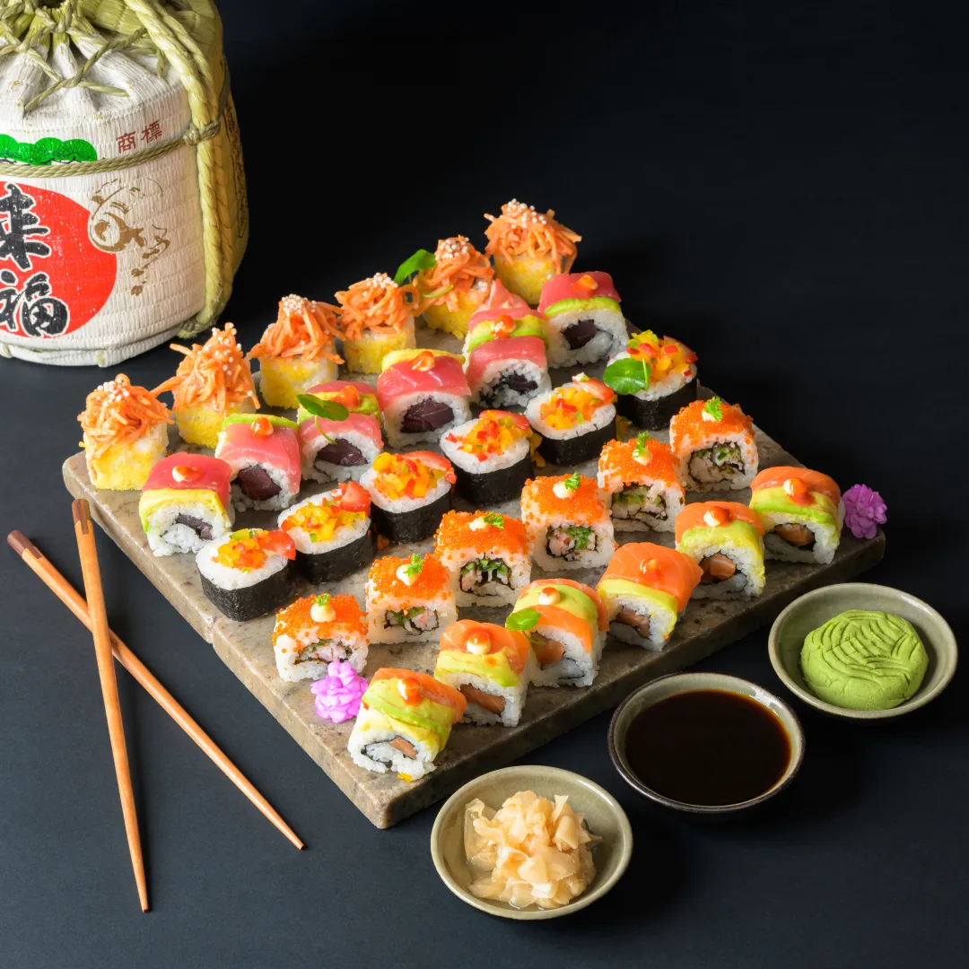 Sushi platter